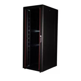   Equip Rackszekrény - EDF-42-8010-B-HJAA (19", 42U, 800x1000mm, előre szerelt, fekete)
