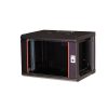 Equip Fali Rackszekrény - EPM-07-6045-B-CBAA (19", 7U, 600x450mm, előre szerelt, fekete)
