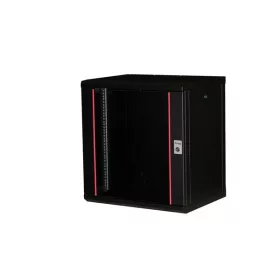  Equip Fali Rackszekrény - EPM-12-6045-B-CBAA (19", 12U, 600x450mm, előre szerelt, fekete)