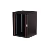 Equip Fali Rackszekrény - EPM-16-6045-G-CBAA (19", 16U, 600x600mm, előre szerelt, fekete)