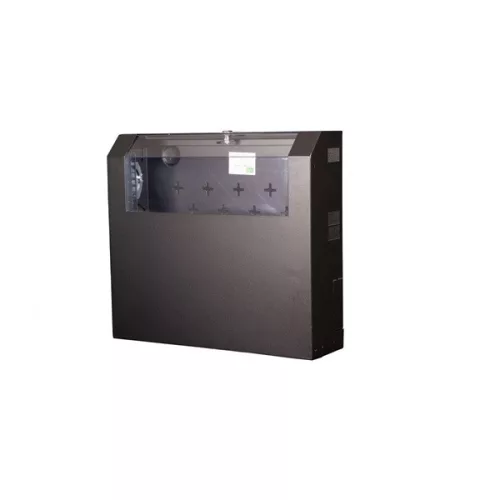 Equip Fali Rackszekrény - ESF-05-B (19", 5U, 500x475mm, előre szerelt, fekete)
