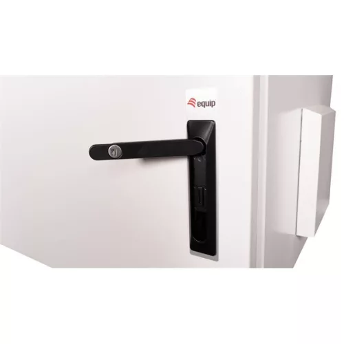 Equip Kültéri Fali Rackszekrény - ESO-07-6060-G (19", 7U, 600x600mm, előre szerelt, szürke)
