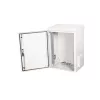 Equip Kültéri Fali Rackszekrény - ESO-16-6045-G (19", 16U, 600x450mm, előre szerelt, szürke)