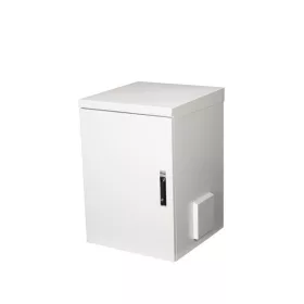   Equip Kültéri Fali Rackszekrény - ESO-16-6060-G (19", 16U, 600x600mm, előre szerelt, szürke)