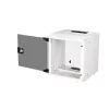 Equip Fali Rackszekrény - EWM-06-3030-G (10", 6U, 300x300mm, lapra szerelt, szürke)