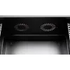 Equip Fali Rackszekrény - EWM-07-5440-B (19", 7U, 540x400mm, lapra szerelt, fekete)