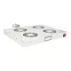 Equip Rackszekrény kiegészítő - EZF-4-G Fan Module, 4 Fans, Grey