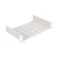 Equip Rackszekrény kiegészítő - EZFS-10-1-15-G (Fix polc, 10", 1U, Mélység: 150mm, szürke)