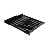 Equip Rackszekrény kiegészítő - EZFS-19-1-60-B (Fix polc, 19", 1U, Mélység: 400mm, fekete)