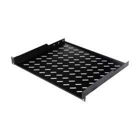   Equip Rackszekrény kiegészítő - EZFS-19-1-60-B (Fix polc, 19", 1U, Mélység: 400mm, fekete)