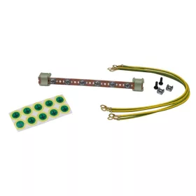   Equip Rackszekrény kiegészítő - Grounding Kit (Földelő szett, 6 pontos, 220mm kábel)