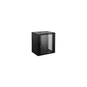   Manhattan Rackszekrény - 19" fali kivitel (9U, 500 (h) x 570 (w) x 450 (d) mm, Flatpack, Fekete)
