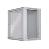 Manhattan Rackszekrény - 19" fali kivitel (12U, 635 (h) x 570 (w) x 450 (d) mm, Flatpack, Szürke)