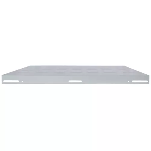 Manhattan Rackszekrény polc - 712248 (19", 1U, fix, 550 mm mély, szürke)