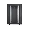 Manhattan Rackszekrény - 19" különálló kivitel (16U, 878 (h) x 600 (w) x 600 (d) mm, IP20,  Flatpack, Fekete)