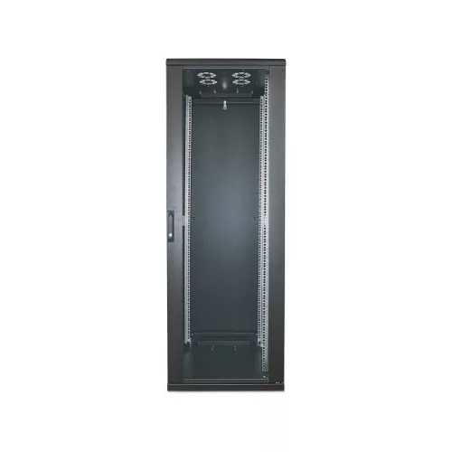 Manhattan Rackszekrény - 19" különálló kivitel (22U, 1144 (h) x 600 (w) x 600 (d) mm, IP20,  Flatpack, Fekete)