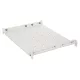 Manhattan Rackszekrény polc - 714112 (19", 1U, fix rögzítés, változtatható sínekkel: 550 - 750 mm mély, 20kg, szürke)