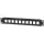 Manhattan Patch panel - Üres patch panel, 10 portos, 10" 1U, Fekete