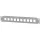 Manhattan Patch panel - Üres patch panel, 10 portos, 10" 1U, Szürke