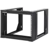 Manhattan Rackszekrény - 19" nyitott fali kivitel (6U, 360 (h) x 500 (w) x 450 (d) mm, Fekete)