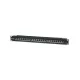 Manhattan Patch panel - CAT6 FTP árnyékolt patch panel, 24 portos, 1U,  Fekete