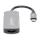 Manhattan Kábel átalakító - USB-C to HDMI  3-in-1 (HDMI, USB-A, USB-C PD (100 W))