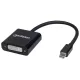 Manhattan Kábel átalakító - Active Mini DisplayPort to DVI-I Adapter, Fekete