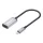 Manhattan Kábel átalakító - 4K@60Hz USB-C to HDMI Adapter, Active, Aluminum, Ezüst
