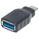 Manhattan Kábel átalakító - USB-C to USB-A Adapter, Fekete