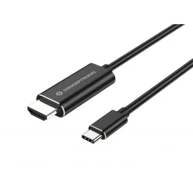   Conceptronic Kábel - ABBY04B (USB-C to HDMI, 4K/30Hz, 2m, fekete)