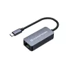 Conceptronic Kábel - ABBY12GC (USB-C to RJ-45, 2,5 Gbit, Wake-on-LAN, szürke)