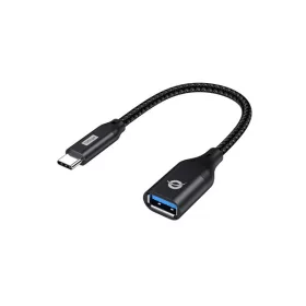   Conceptronic Kábel - ABBY18B (USB-C to USB-A, 10 Gbps, fekete)