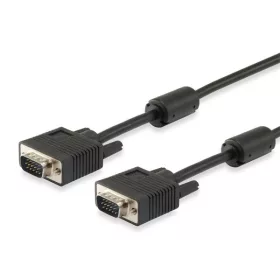   Equip Kábel - 118813 (VGA kábel, HD15, ferrit gyűrűvel, duplán árnyékolt, apa/apa, 8m)