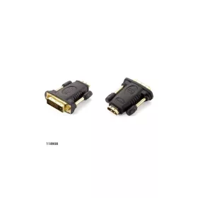   Equip Átalakító - 118908 (HDMI-DVI(24+1), anya/apa, fekete)