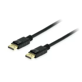   Equip Kábel - 119253 (DisplayPort1.4 kábel, 8K/60Hz, apa/apa, fekete, 3m)
