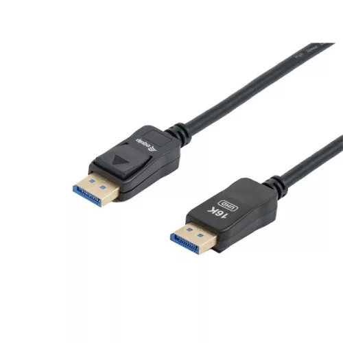 Equip Kábel - 119271 (DisplayPort2.1 kábel, 4K/144Hz, apa/apa, fekete, 1m)
