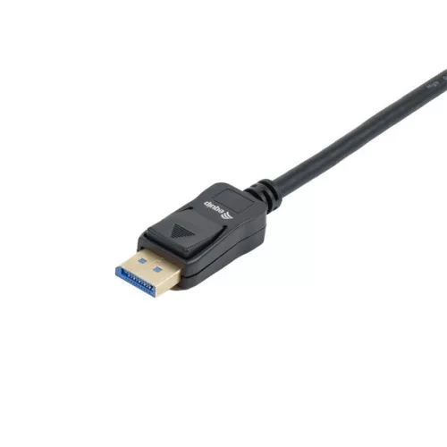Equip Kábel - 119271 (DisplayPort2.1 kábel, 4K/144Hz, apa/apa, fekete, 1m)