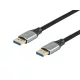 Equip Kábel - 119281 (Premium, DisplayPort2.1 kábel, 4K/240Hz, apa/apa, fekete, 1m)