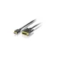 Equip Kábel - 119323 (HDMI-DVI(18+1) kábel, aranyozott, 3m)