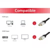 Equip Kábel - 119340 (HDMI2.0 kábel, apa/apa, 4K/60Hz, ARC, aranyozott, 5m)