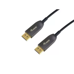   Equip Kábel - 119442 (Aktív, DisplayPort 1.4, apa/apa, 8K/60Hz, HDCP/HDR/DSC/MST, aranyozott, 20m)