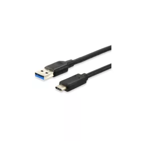   Equip Átalakító Kábel - 12834107 (USB-C -> USB-A 3.0 kábel, apa/apa, 1m)