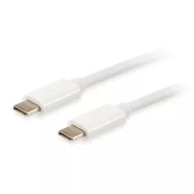   Equip Kábel - 128352 (USB-C 3.2 Gen2 to USB-C, apa/apa, PD:60W, fehér, 2m)