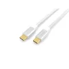 Equip Kábel - 128355 (USB-C 3.2 Gen2 to USB-C, apa/apa, PD:100W, fehér, 0,5m)