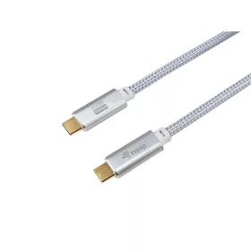   Equip Kábel - 128358 (USB-C 3.2 Gen1 to USB-C, apa/apa, fehér, 2m)