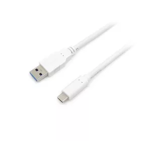   Equip Átalakító Kábel - 128364 (USB-C 3.2 Gen1 to USB-A, apa/apa, fehér, 2m)