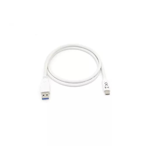 Equip Átalakító Kábel - 128364 (USB-C 3.2 Gen1 to USB-A, apa/apa, fehér, 2m)