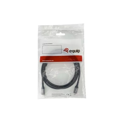 Equip Kábel - 128382 (USB4 Gen2x2, A-A kábel, apa/apa, 4K/60Hz, 20Gbps, PD 100W, 2m)