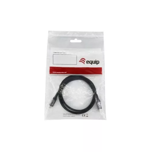Equip Kábel - 128383 (USB-C 4 Gen1 to USB-C, apa/apa, fekete, 2m)