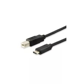   Equip Átalakító Kábel - 12888207 (USB-C -> USB-B 2.0 kábel, apa/apa, 1m)